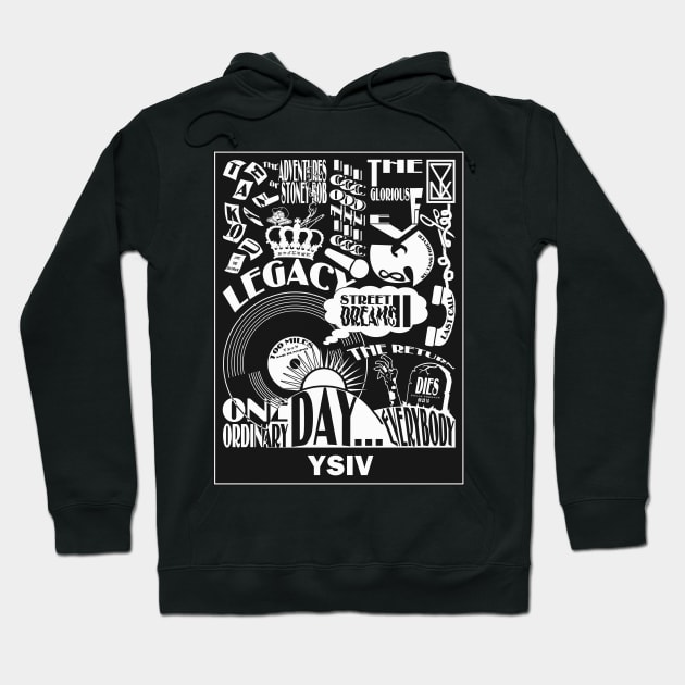 YSIV Poster (Tracklist) - Logic (Young Sinatra IV) Hoodie by crossroadsts